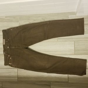 Tellis slim straight washed brown